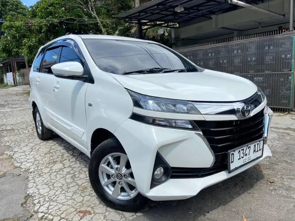 TOYOTA AVANZA G 1.3 MATIC 2020 WARNA PUTIH KUALITAS TOP , MEWAH SEKALI
