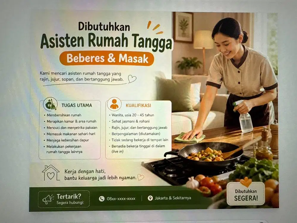 Lowker art bisa masak
