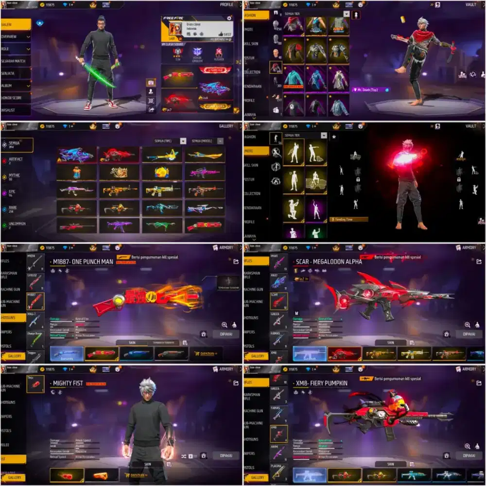 JUAL BELI AKUN FF AMANAH TERPERCAYA MINAT PM MIMIN
