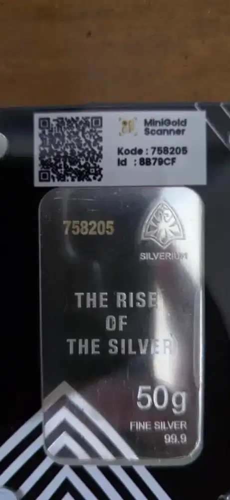 Silver 50gr asli