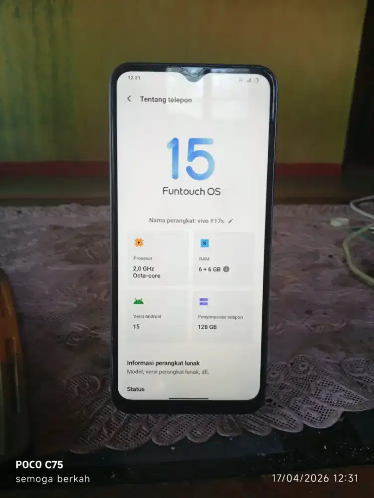Vivo y17s ori 6/128