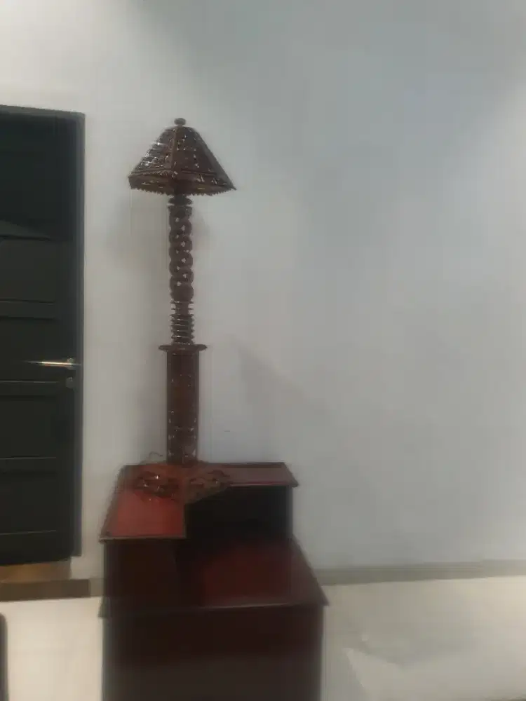 Lampu Hias bahan kayu jati