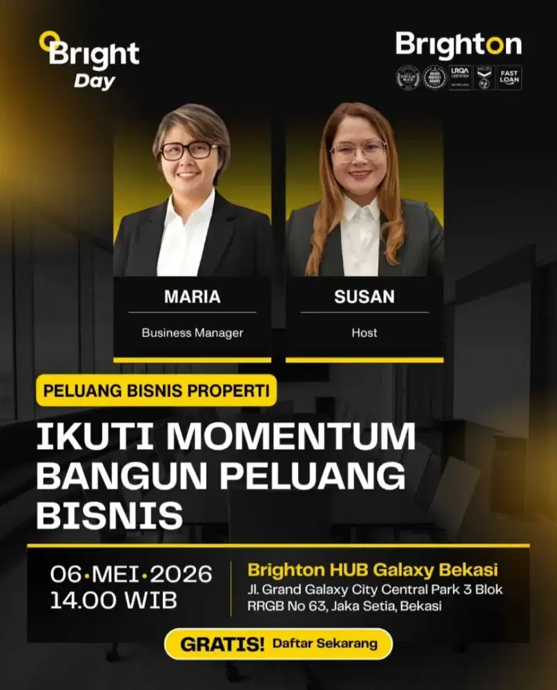 Lowongan Mitra Bisnis ( Agen Properti)