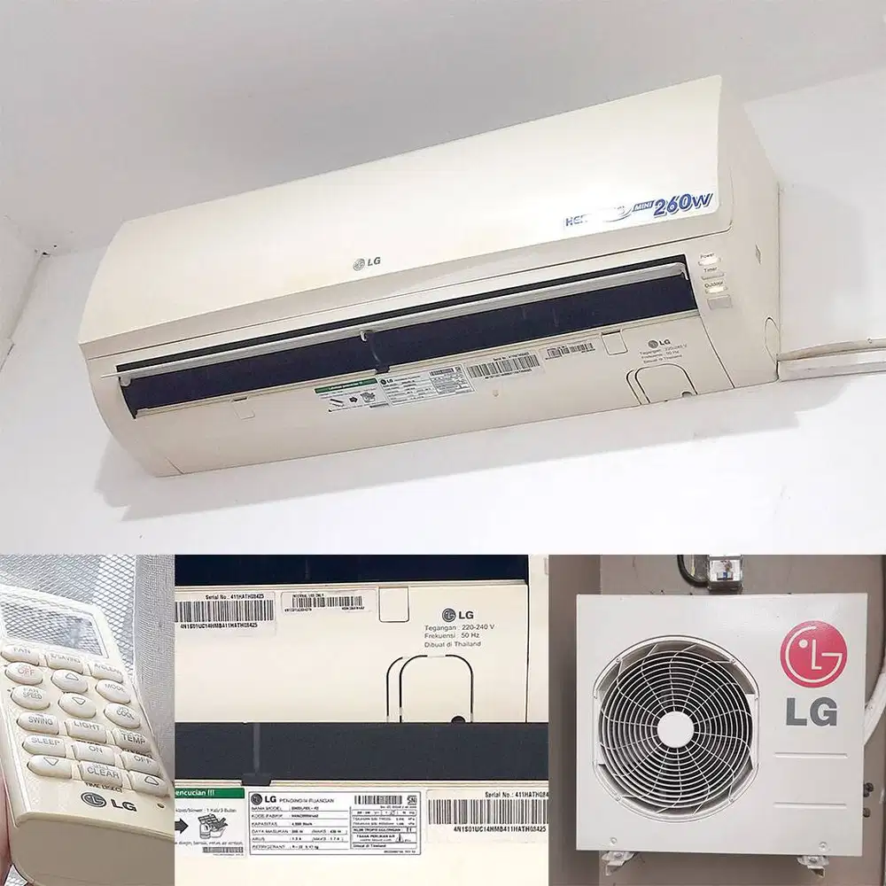 AC LG Hercules Mini 0.5 PK SN05LPBX-R2 Thailand - Low Watt Seken Kondi