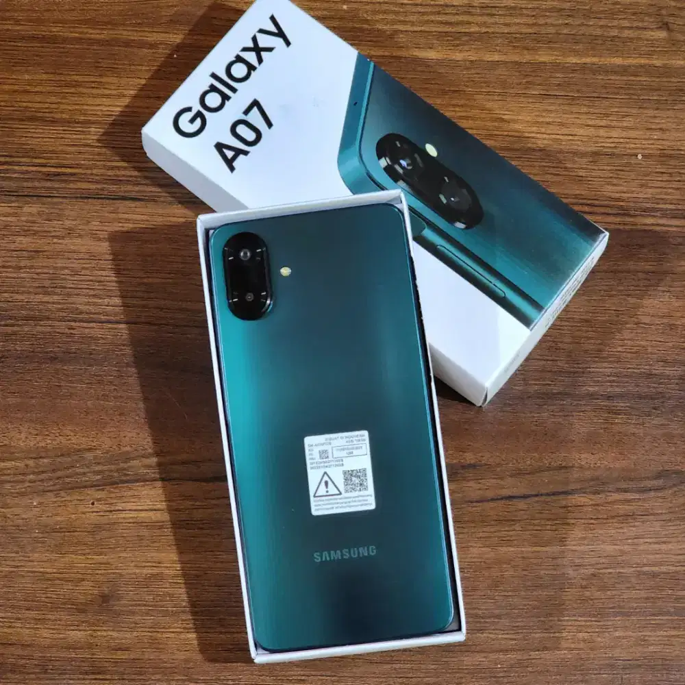 Samsung A07 4/128GB Green Resmi SEIN Maret 2027