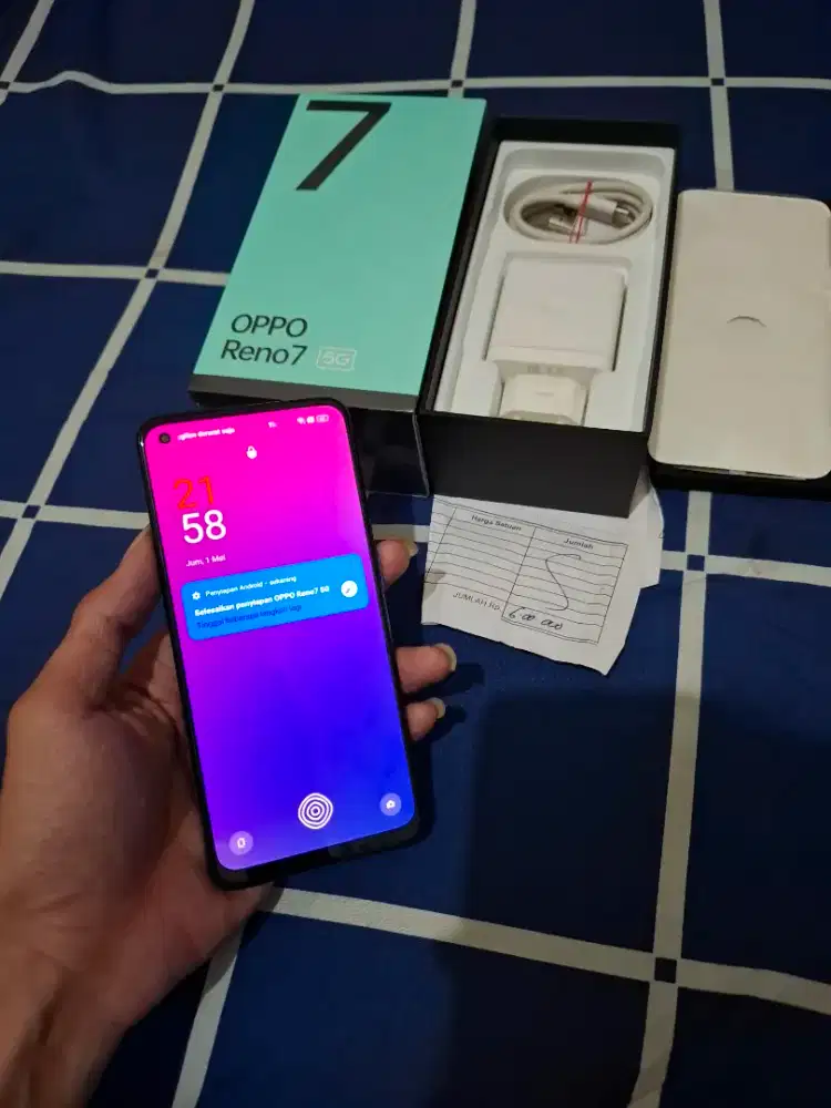 Oppo reno 7 5g 8/256