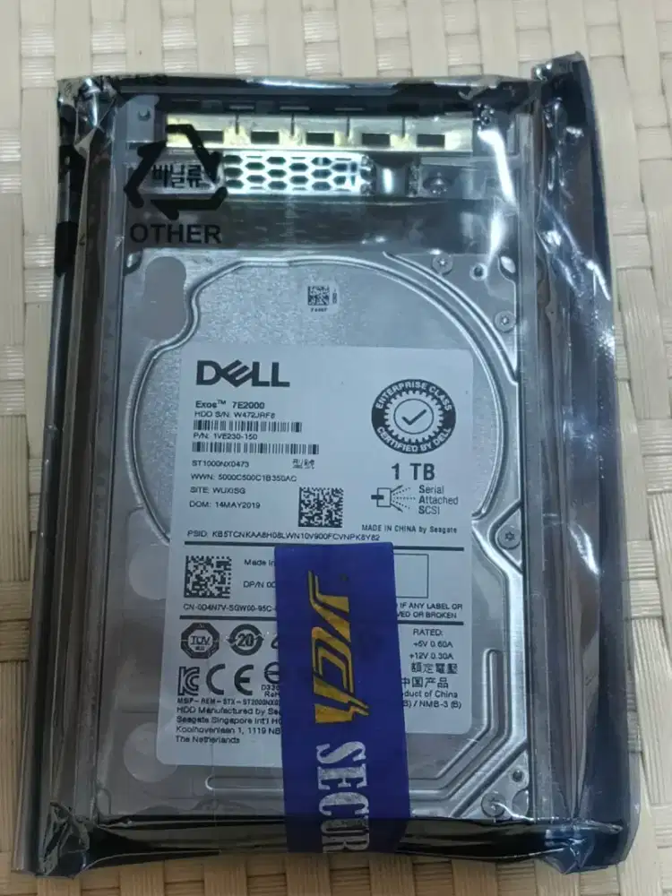 HDD Server Dell 1TB SAS Exos 7E2000 2.5