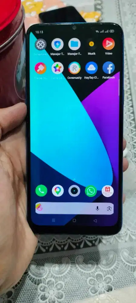 Dijual hp realme 5 lengkap fullset