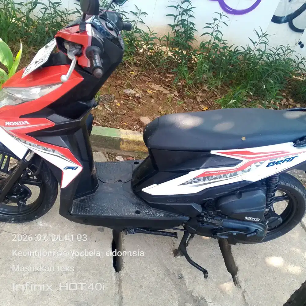 Beat esp iss pajak plat hidup