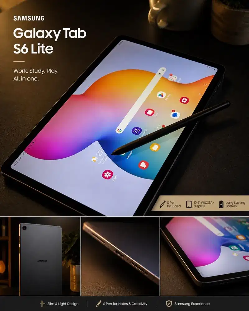Kondisi bagus, jarang pake S6 Lite samsung