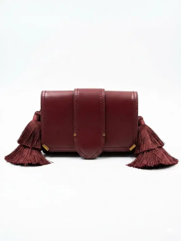 Charles and Keith Maroon Bag Preloved