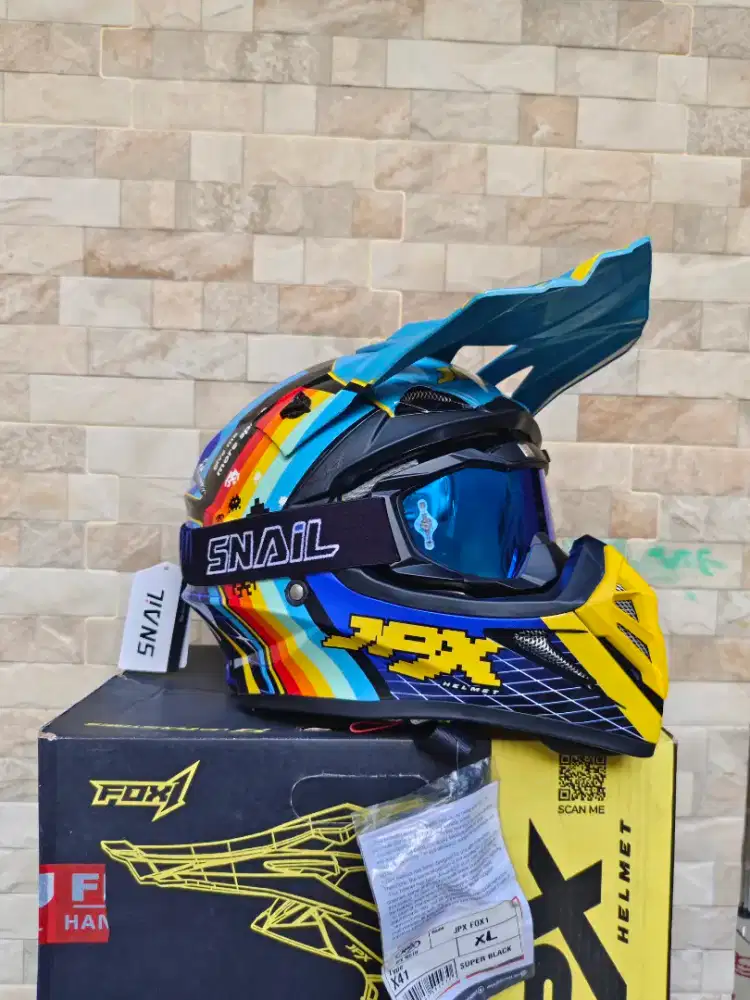 Helm JPX Fox1 + Google Snail MX36