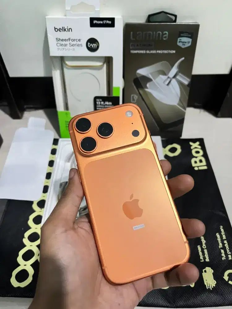 iPhone 17 Pro 256 iBox Like New Garansi on Januari 2027