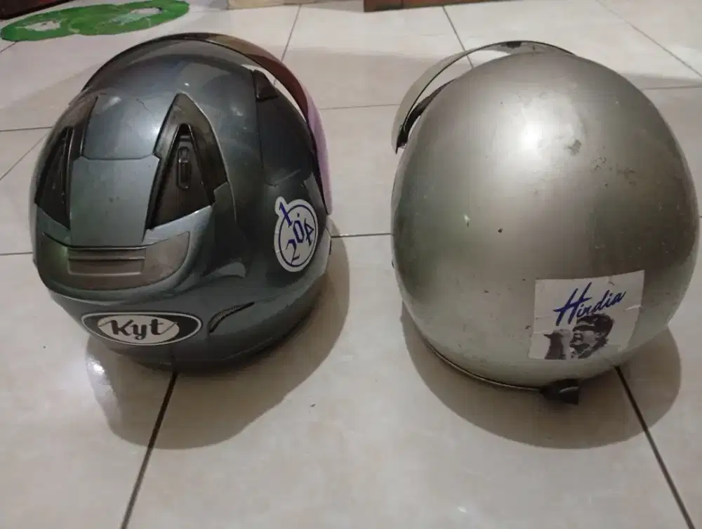 KYT GALAXY FLAT ( DOUBLE VISOR)