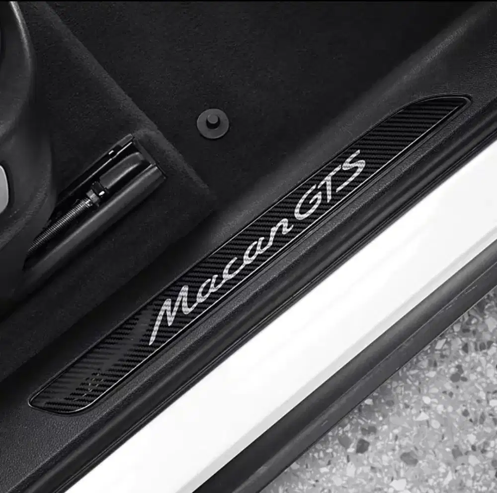 Pijakan Kaki Door Plate Carbon Porsche Macan GTS