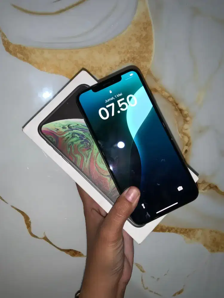 Jual iphone xs max 256 no minus