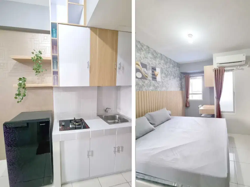Dijual Apartemen Puncak Kertajaya Studio Full Furnished REV.A283
