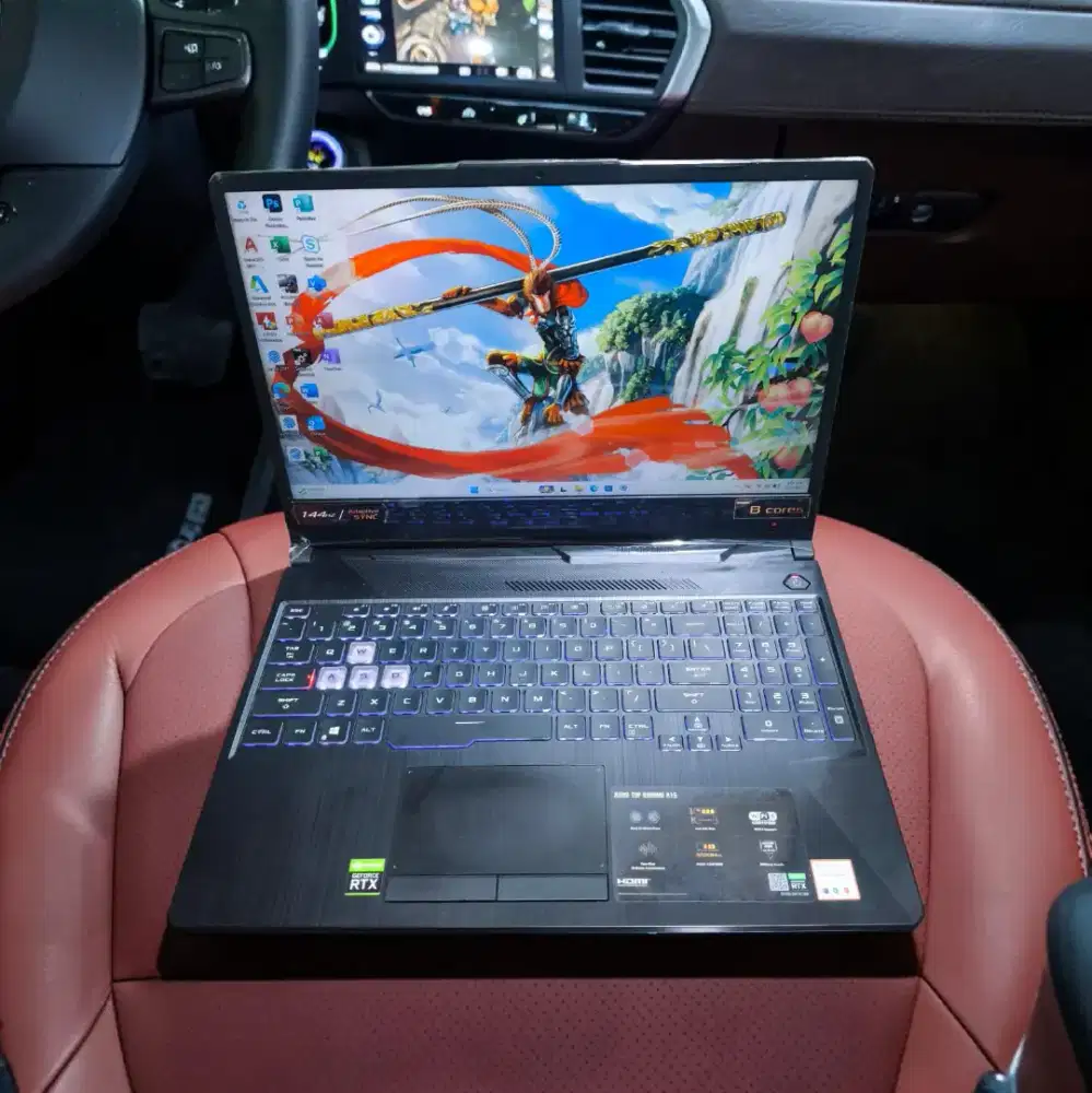 Laptop Gaming AsusnTUF A15 RTX 3050 RYZEN 7 RAM 16Gb SSD 512Gb NVIDIA
