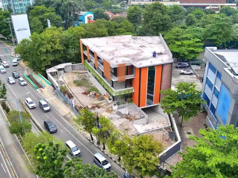 Jual / Sewa Gedung Baru 3 Lantai + Basement & Rooftop di Buncit Raya, Jaksel