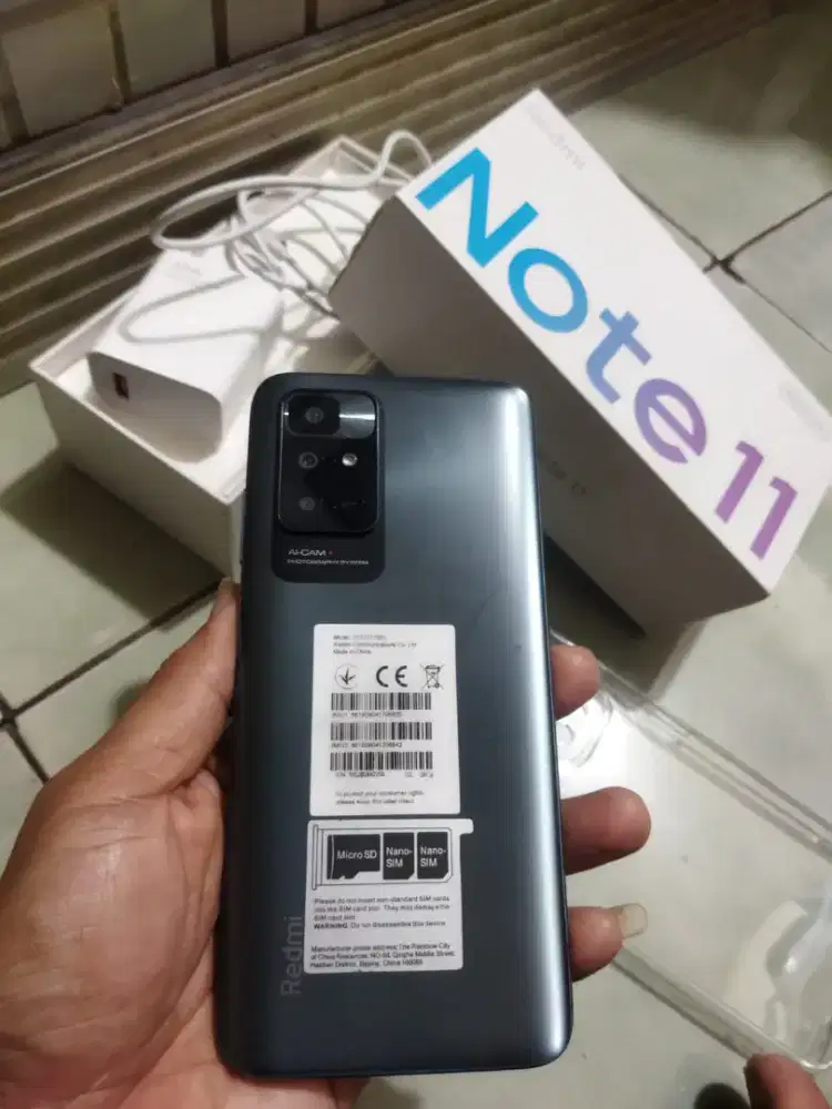Redmi Not 11 Ram 6+1/128 Like New