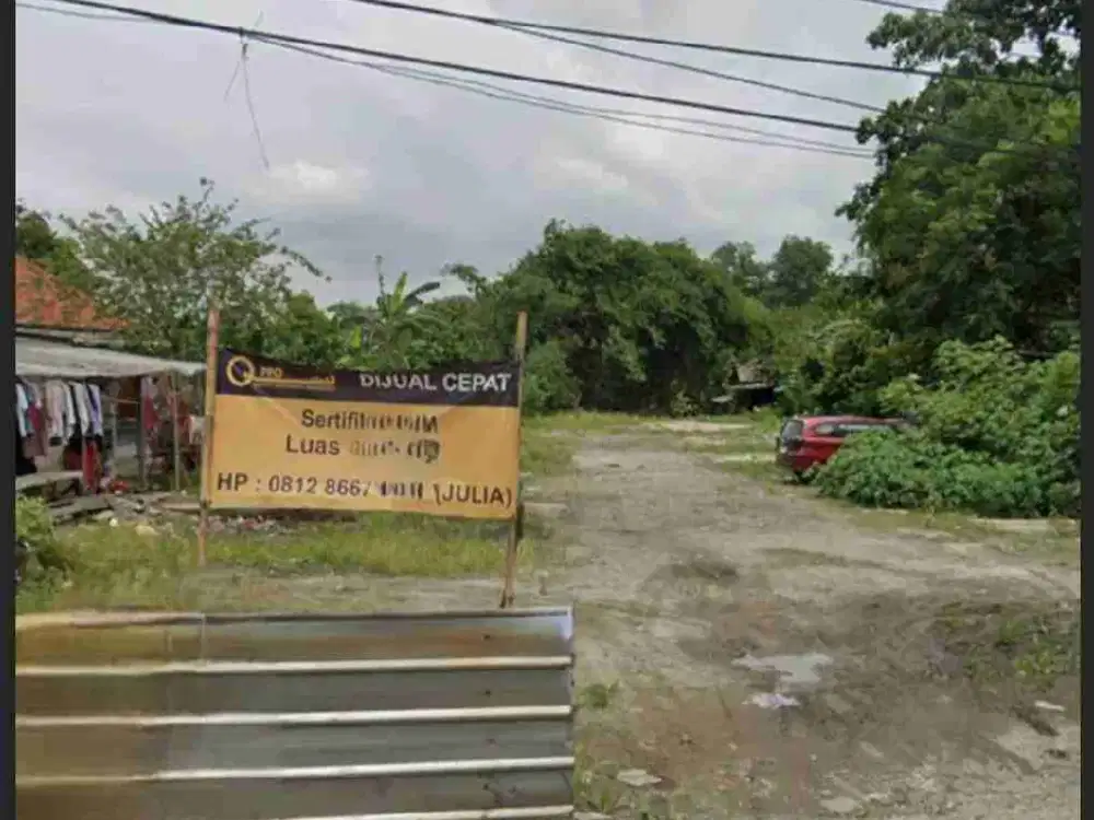 Dijual Cepat Tanah Pinggir Jalan Persis Sederetan Dengan Millennium city Parung Panjang kabasiran