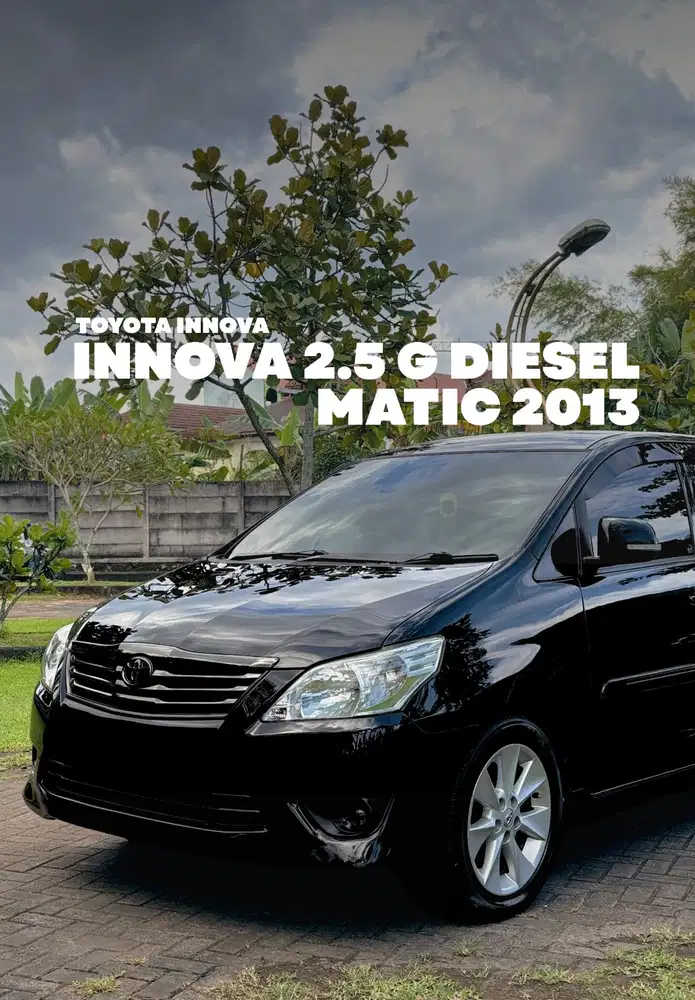 Dijual Innova 2.5 G Diesel Matic 2013
