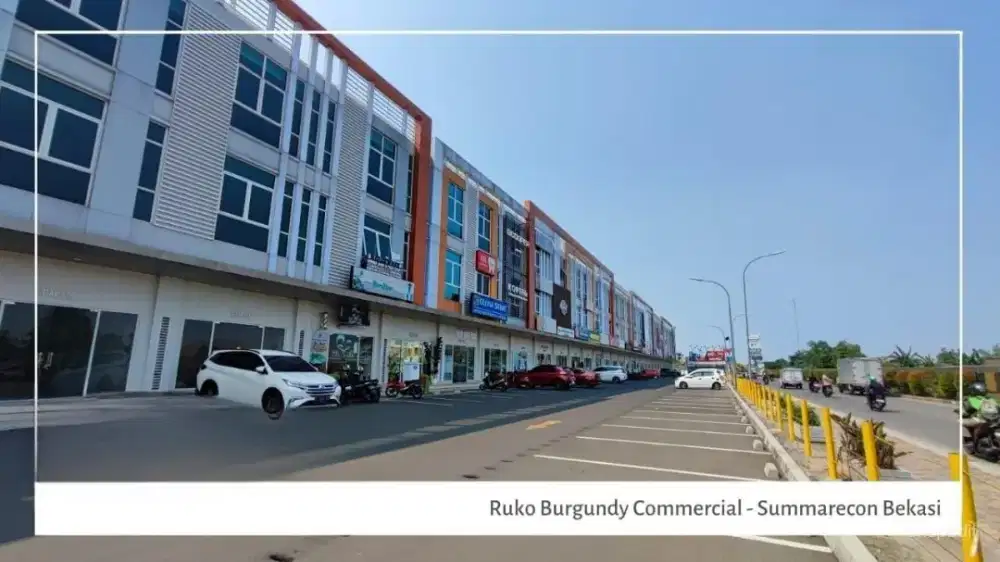 Jual Cepat Ruko Burgundy 3 Lt Sumarecon Bekasi Utara