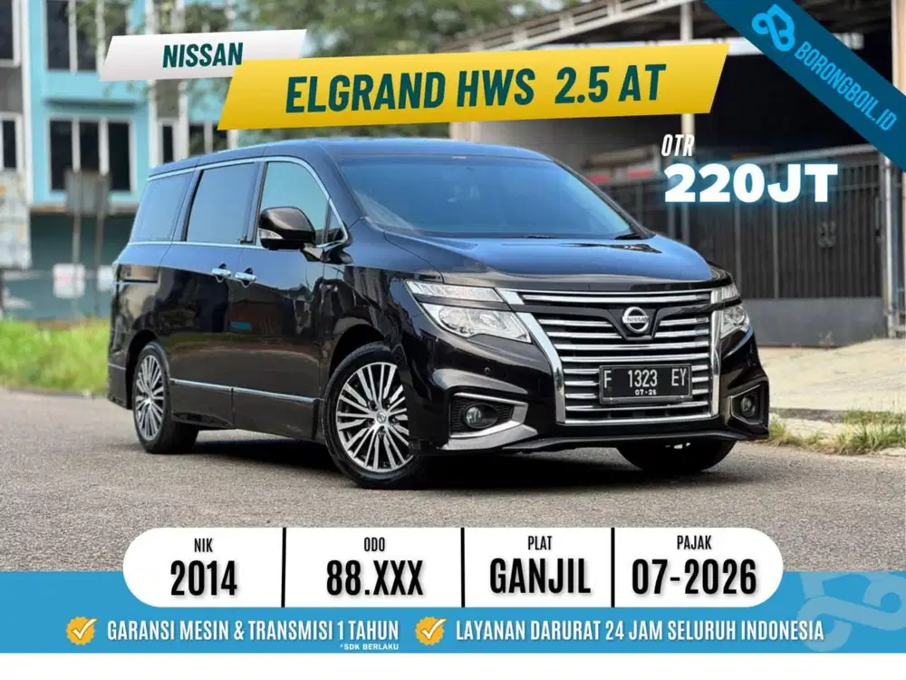 Nissan elgrand Hws 2014 at