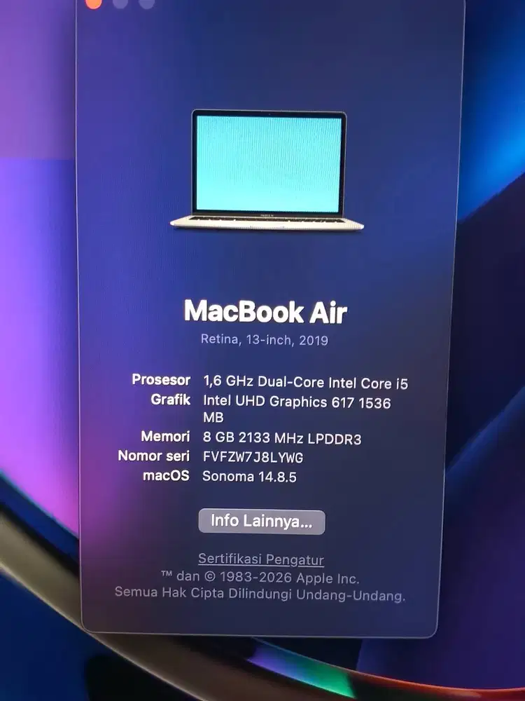 Macbook Air 13 Inch 2019