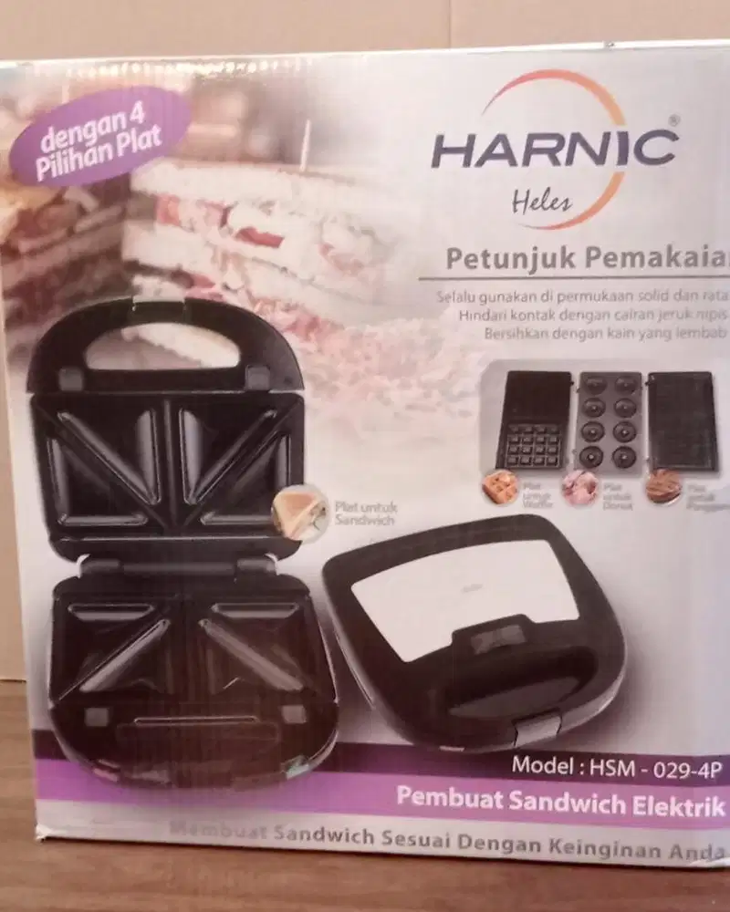 Sandwich harnic maker 4 in 1