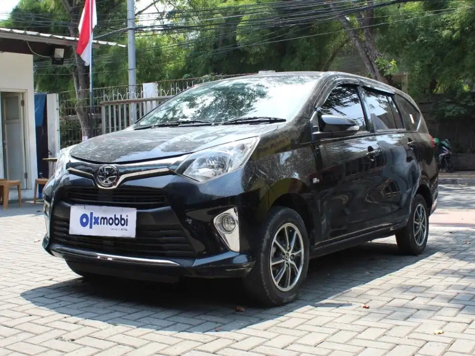 TDP 5,JT, Toyota Calya 1.2 G Bensin-MT Hitam 2018