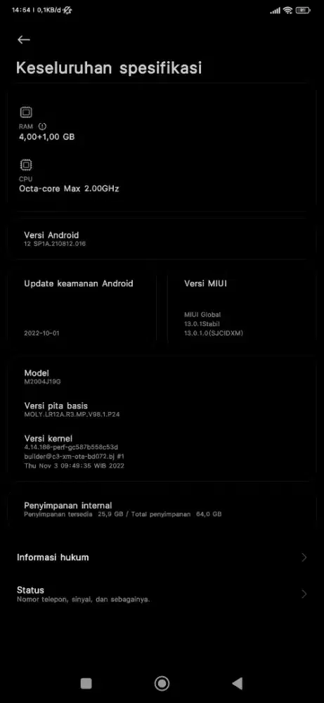 jual hp bekas hp batangan