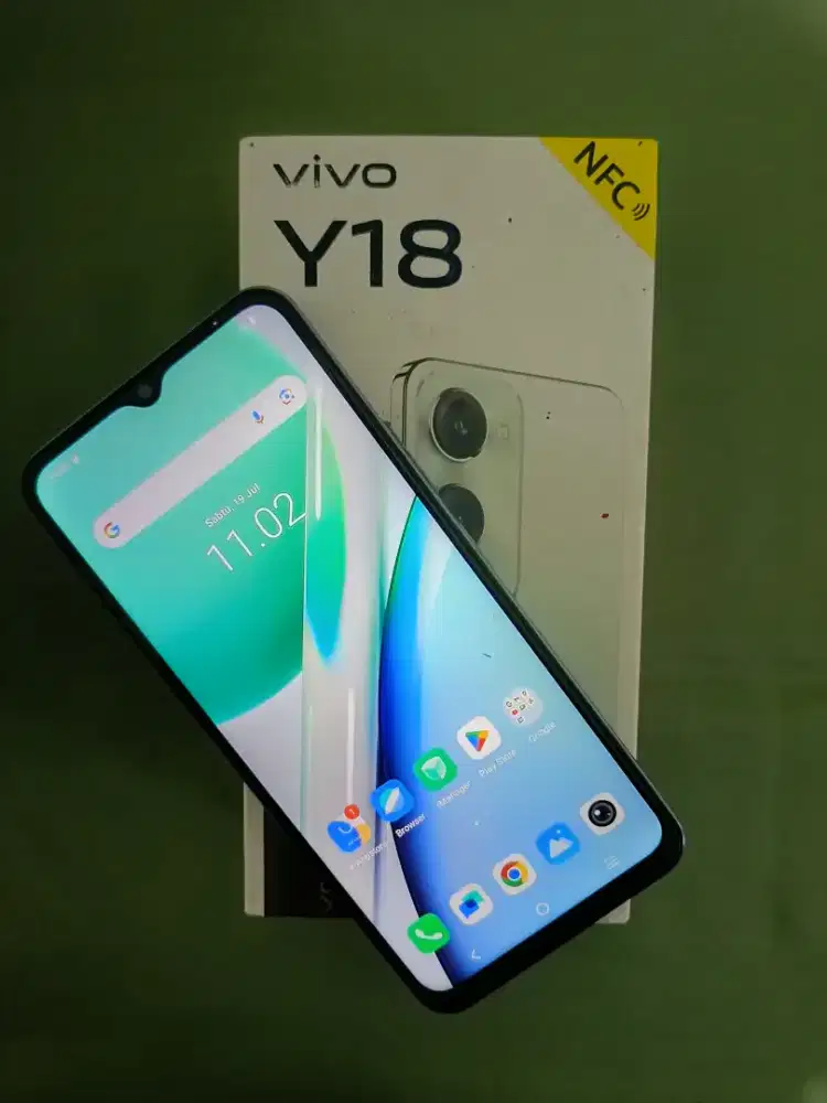Vivo Y18//4/64//no minus//like new//fulset//original