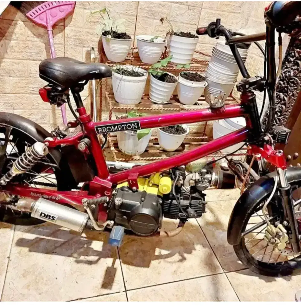 BMX motor mesin honda