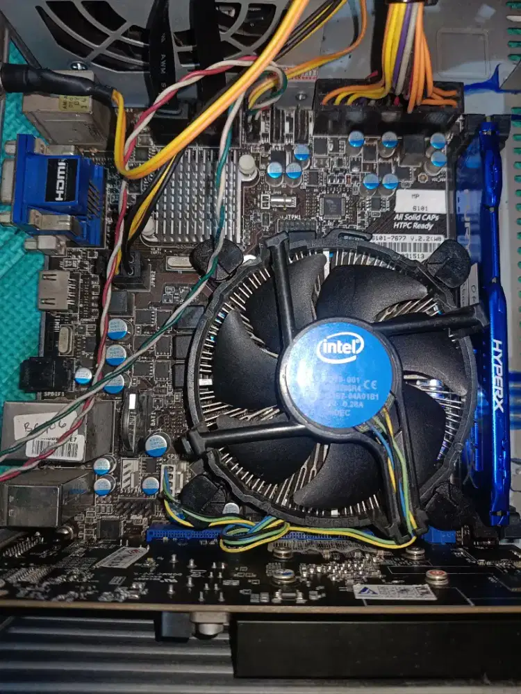 Mobo itx h61 i5 2400 8gb