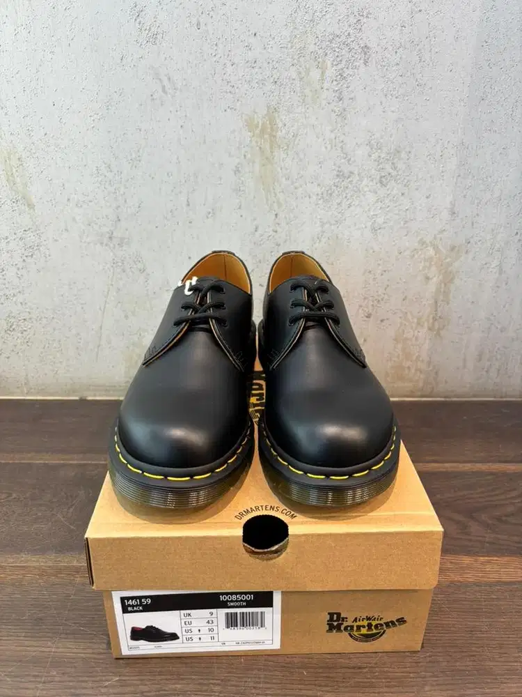 Dr Martens 1461 Black Smooth Original