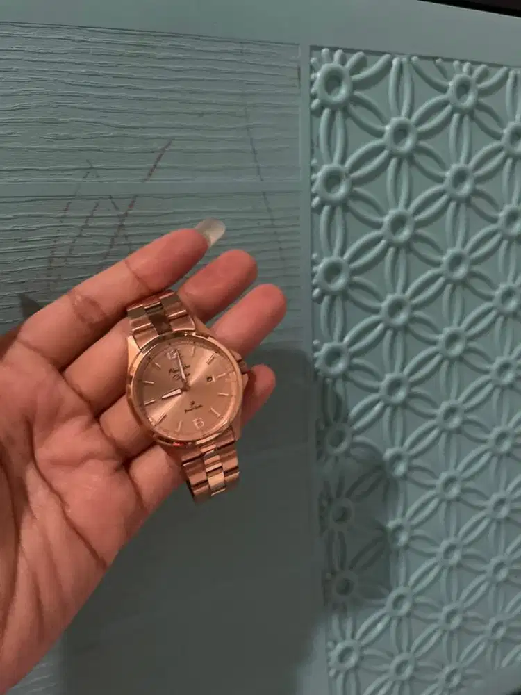 Jam tangan AC rose gold