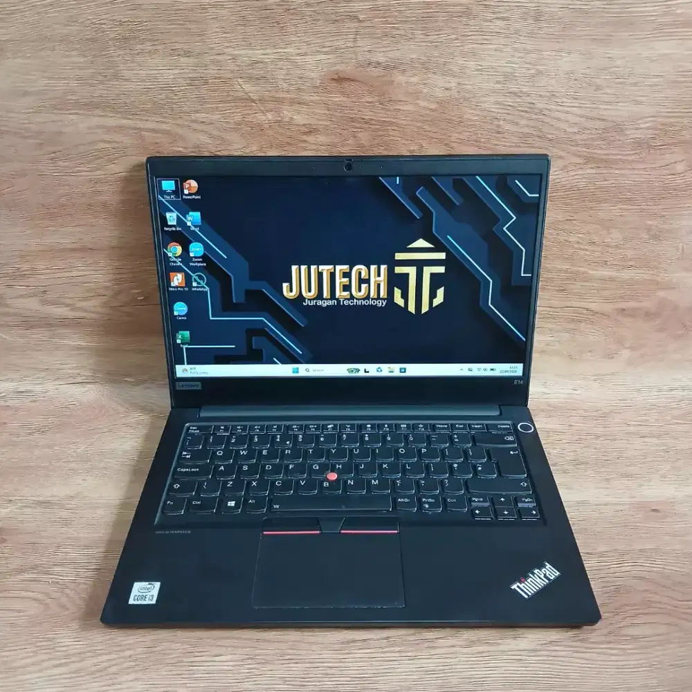Laptop Lenovo Thinkpad Slim Intel Core i3 Gen 10 RAM 8 GB, Siap pakai