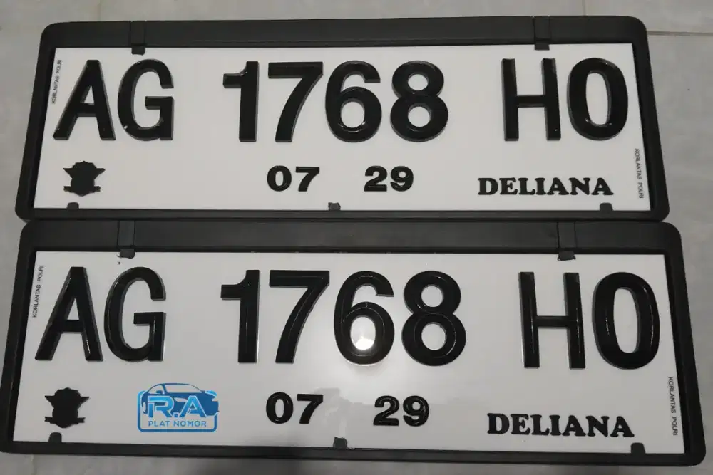 JUAL PLAT MOBIL 3D