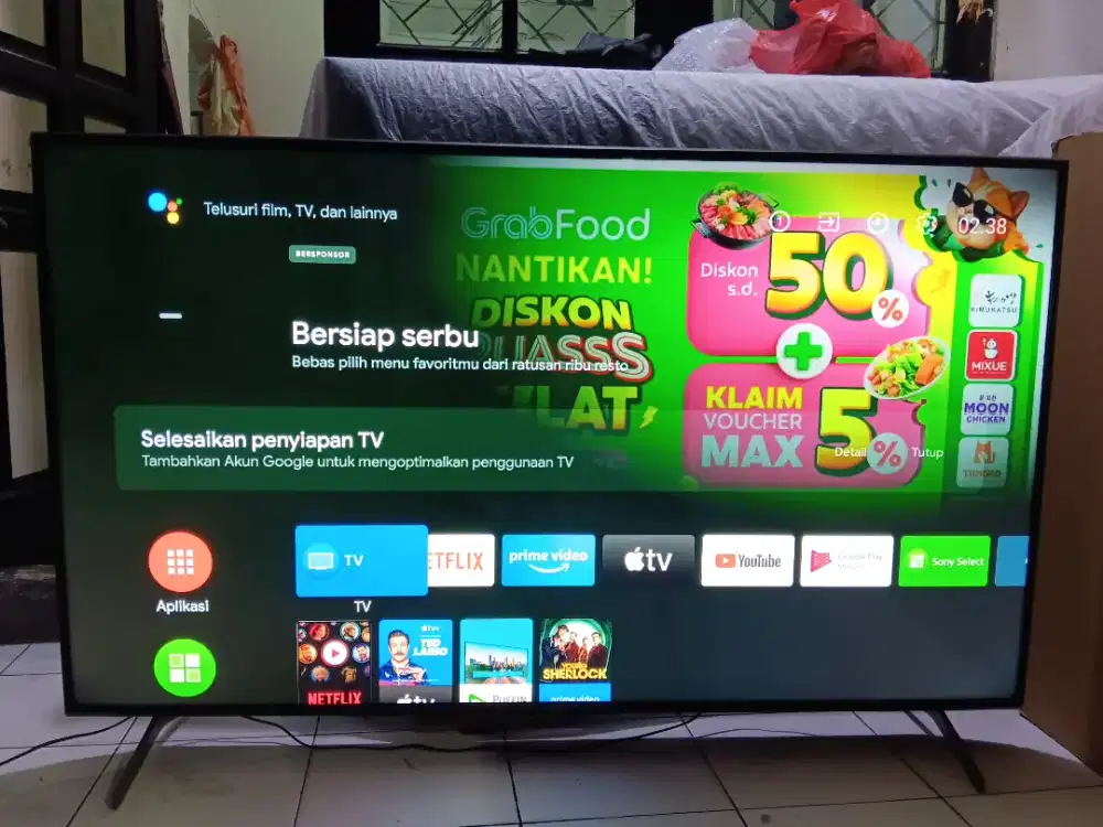 Tv sony smart android 65 inch