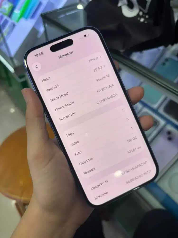 I-Phone 16 ibox 128 gb mulus pulset