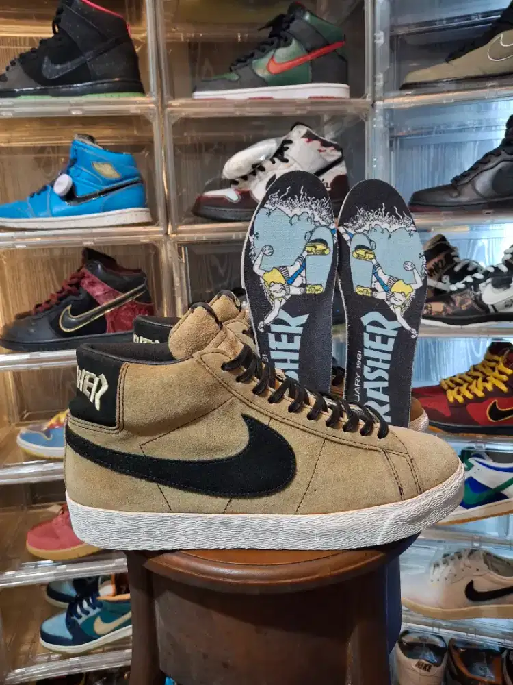 SB BLAZER HIGH X THRASHER 2005 SIZE 44 PADS ORIGINAL AUTHENTIC
