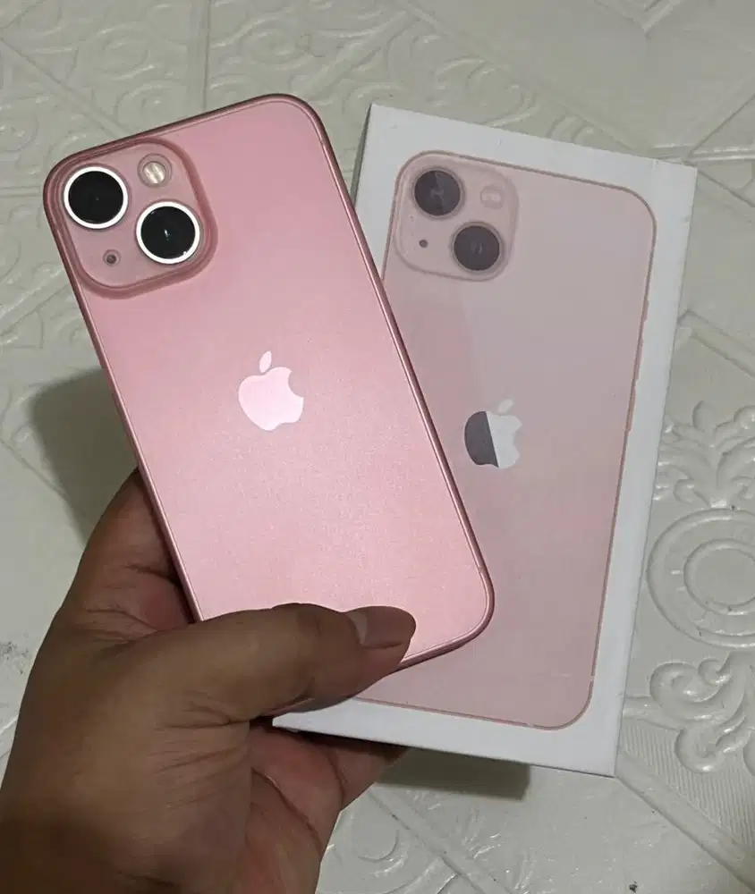 Iphone 13 mini 256 inter (xl,indosat,3) Fullset