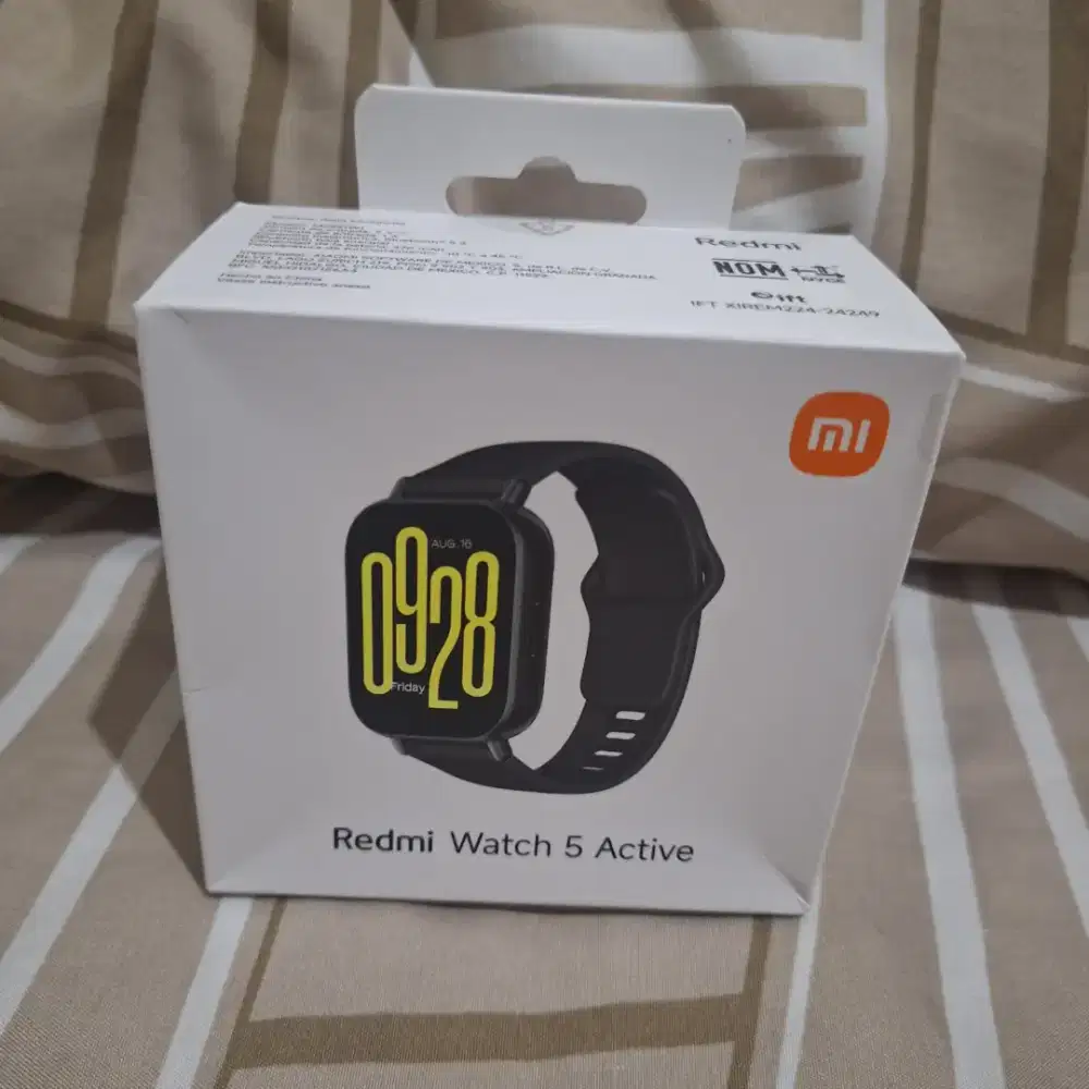 Redmi watch 5 active hitam garansi BNIB