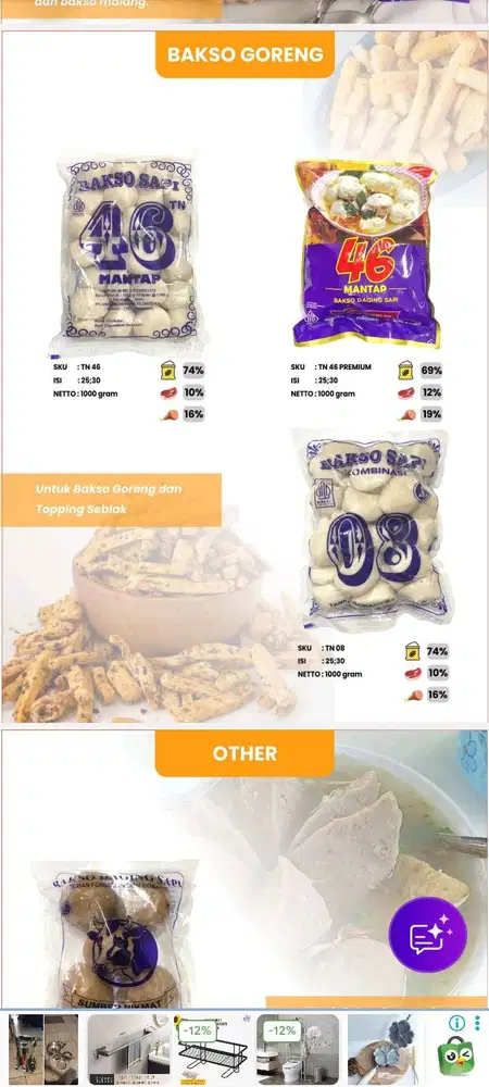 Agen & reseller Bakso