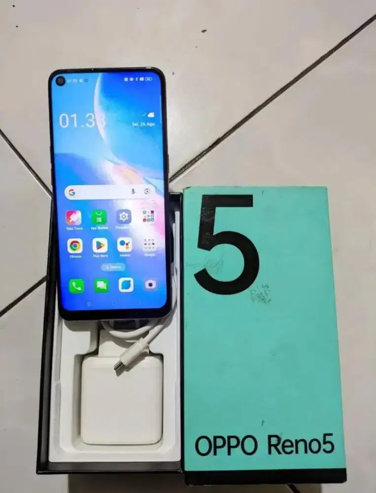 Oppo Reno5 Fullset Ram 8/128