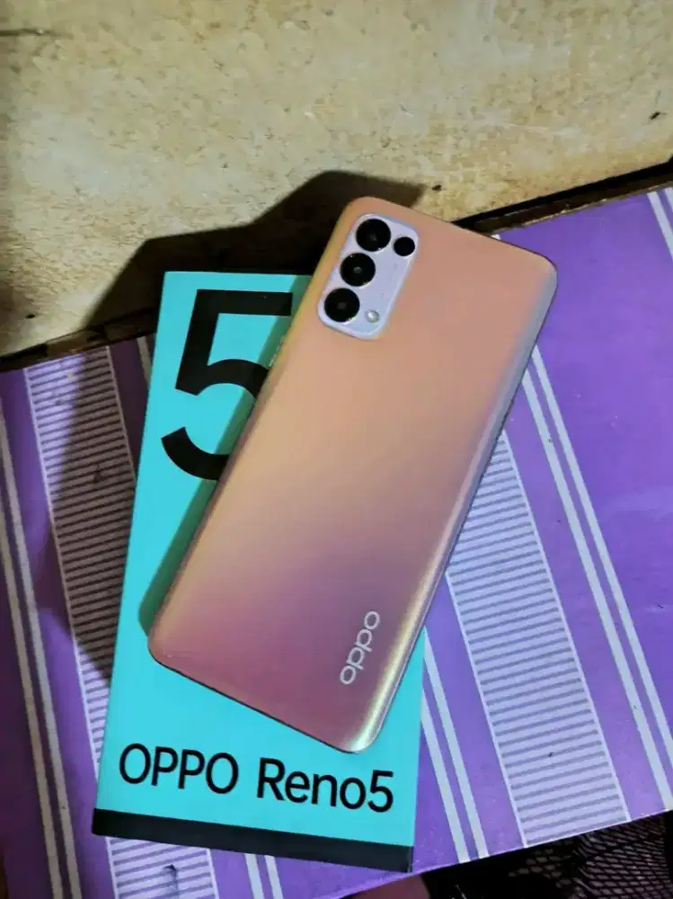 Oppo Reno 5 Fullset Ram 8/128