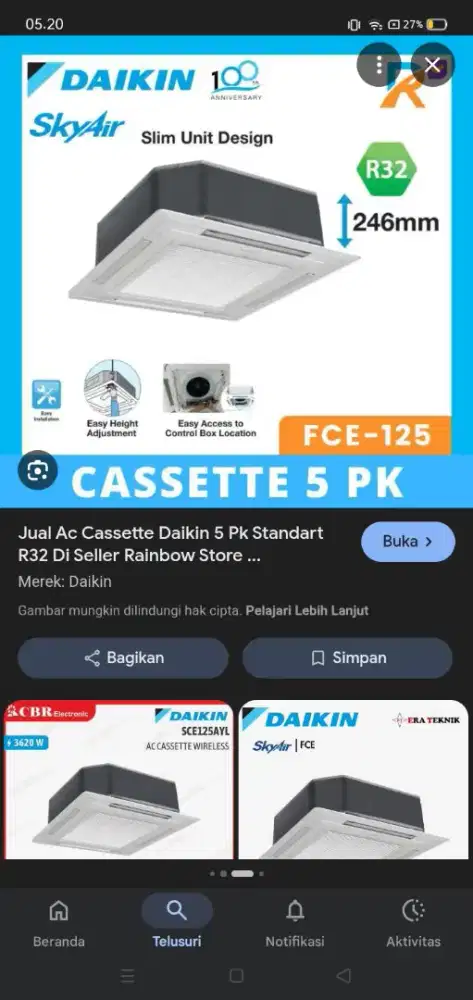 Di jual AC kantor
