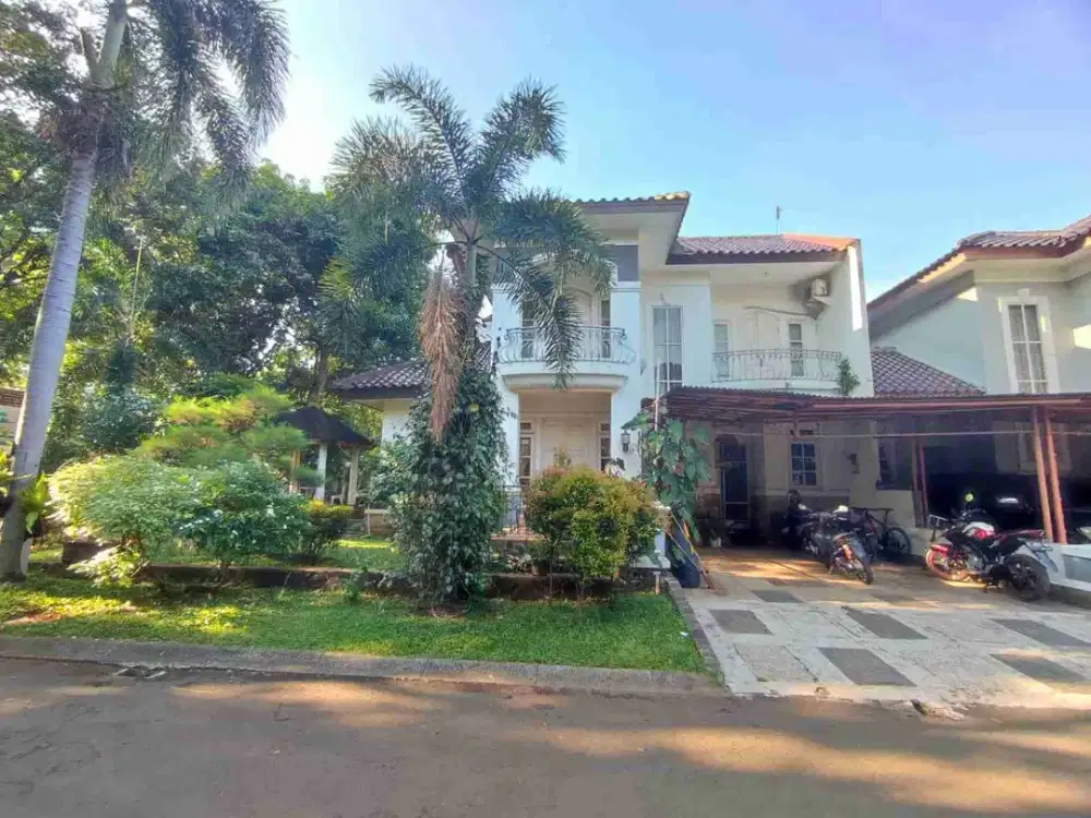 Rumah asri posisi di hook dijual cepat dan murah dalam Cluster Bintaro Jaya