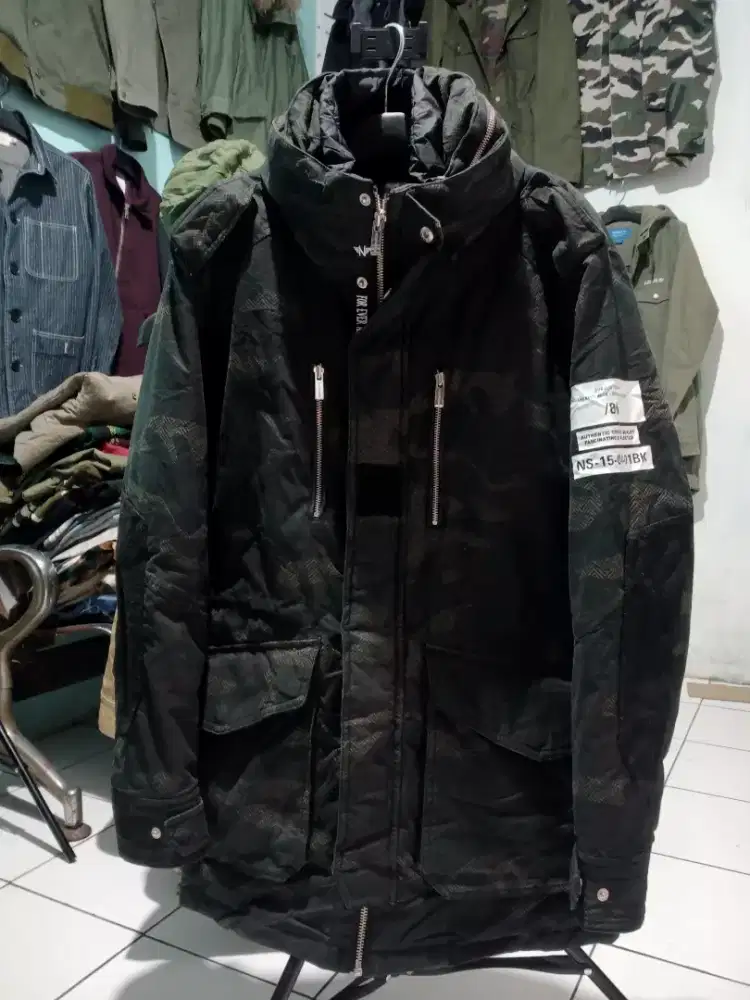 The Best Jeans Camoflage Outdoor Canvas Tebal Parka Style Jacket